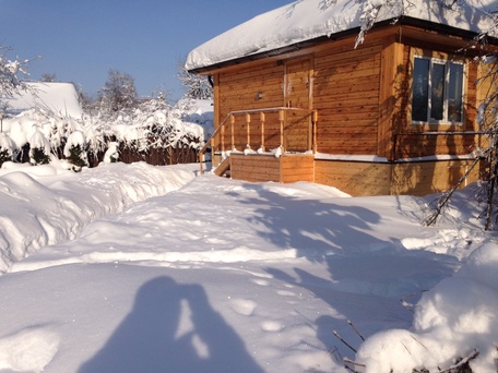 Русская баня на дровах